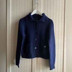 Cashmere cardigan with pockets